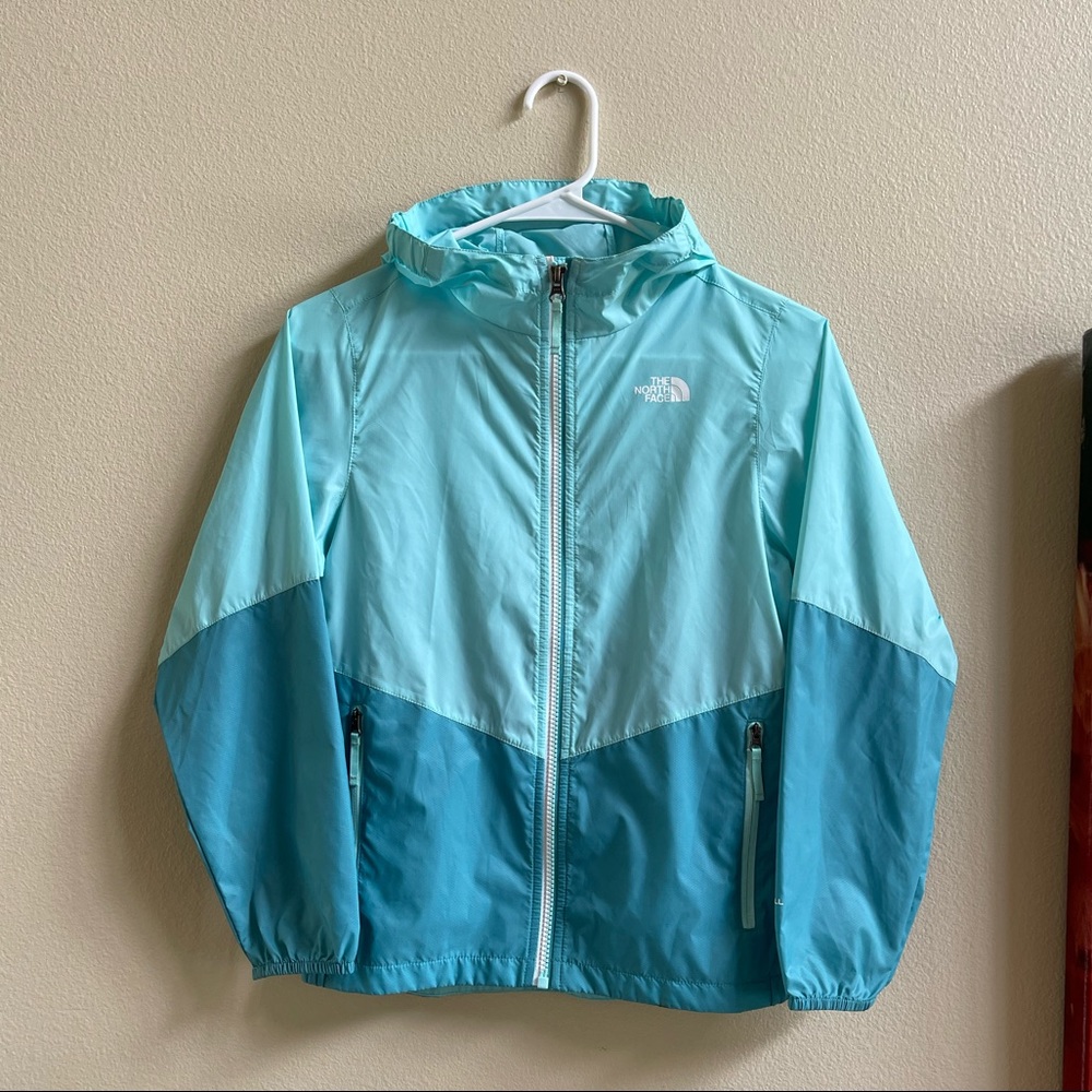 The North face Girls windbreaker jacket